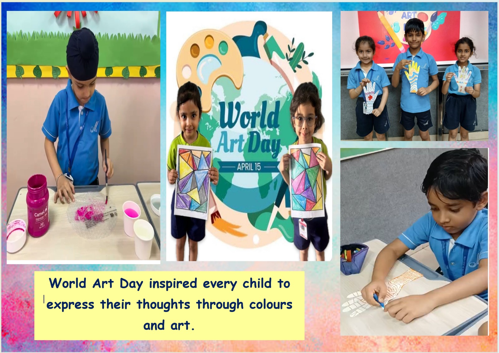 World Art Day Celebration | Pre-Primary Wing
